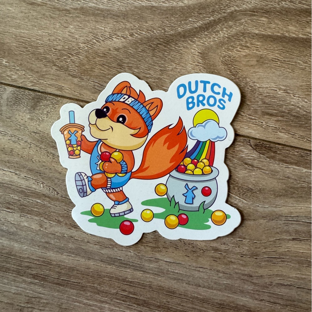 Dutch bros sticker